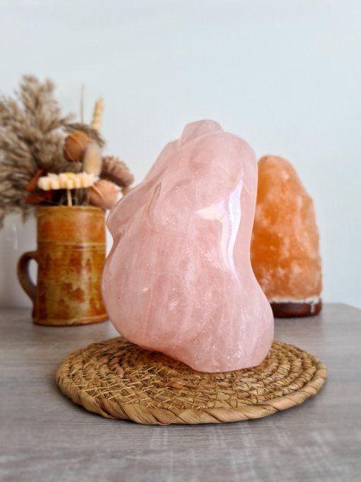 Buste Femme Enceinte Quartz Rose