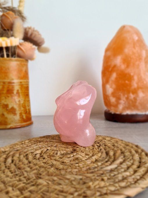 Buste Femme Enceinte Quartz Rose