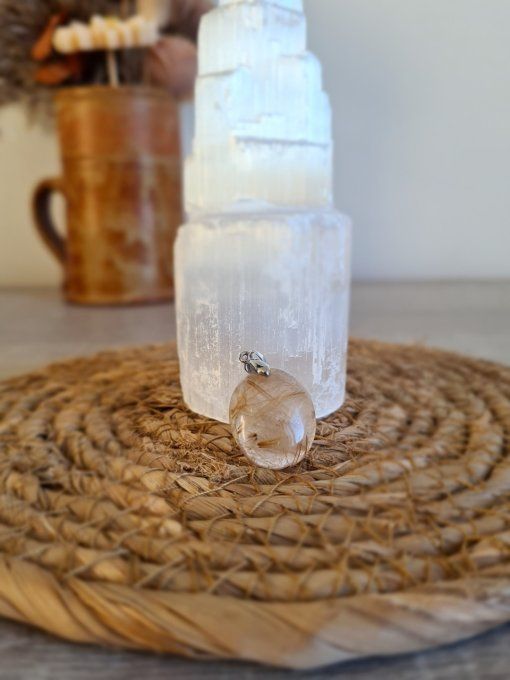 Pendentif Quartz Rutile