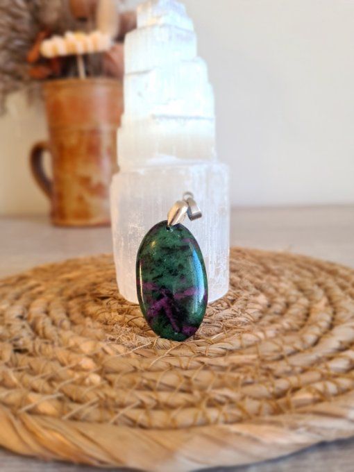 Pendentif Rubis Zoisite