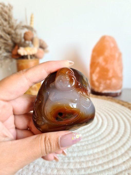 Bouddha en Agate